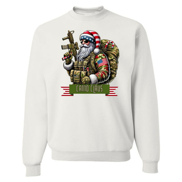 American 'Camo Claus' Sweatshirt