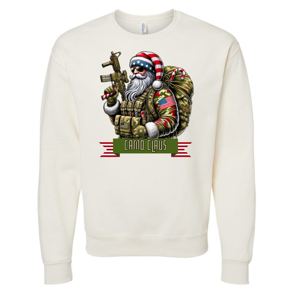 American 'Camo Claus' Sweatshirt