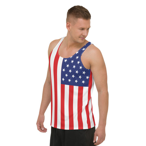 American Flag Tank Top