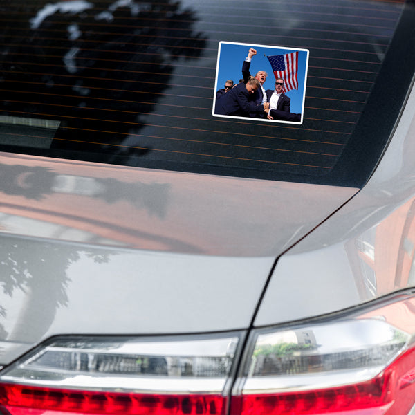 'Trump American Fist Pump' Bumper Sticker