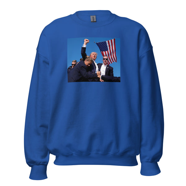 'Trump American Fist Pump' Crewneck Sweatshirt