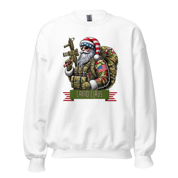 American 'Camo Claus' Sweatshirt