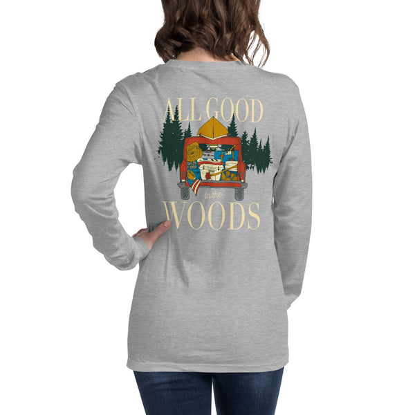 'All Good in the Woods' Long Sleeve Tee